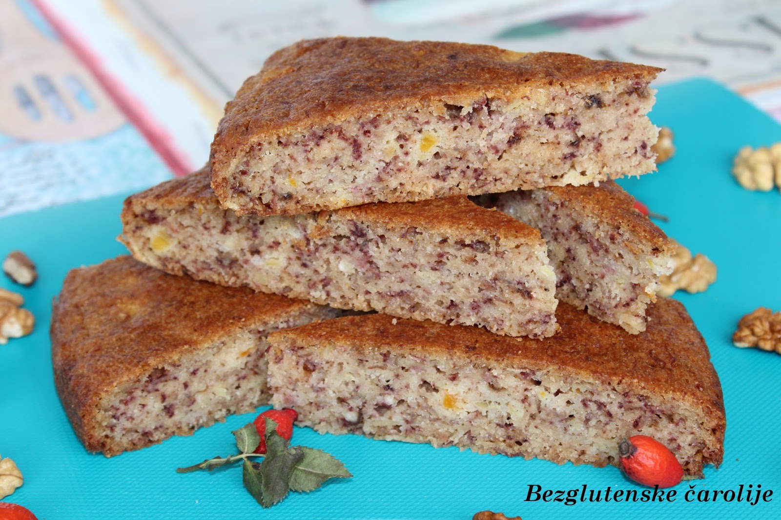 Bezglutenski kolač sa bananama