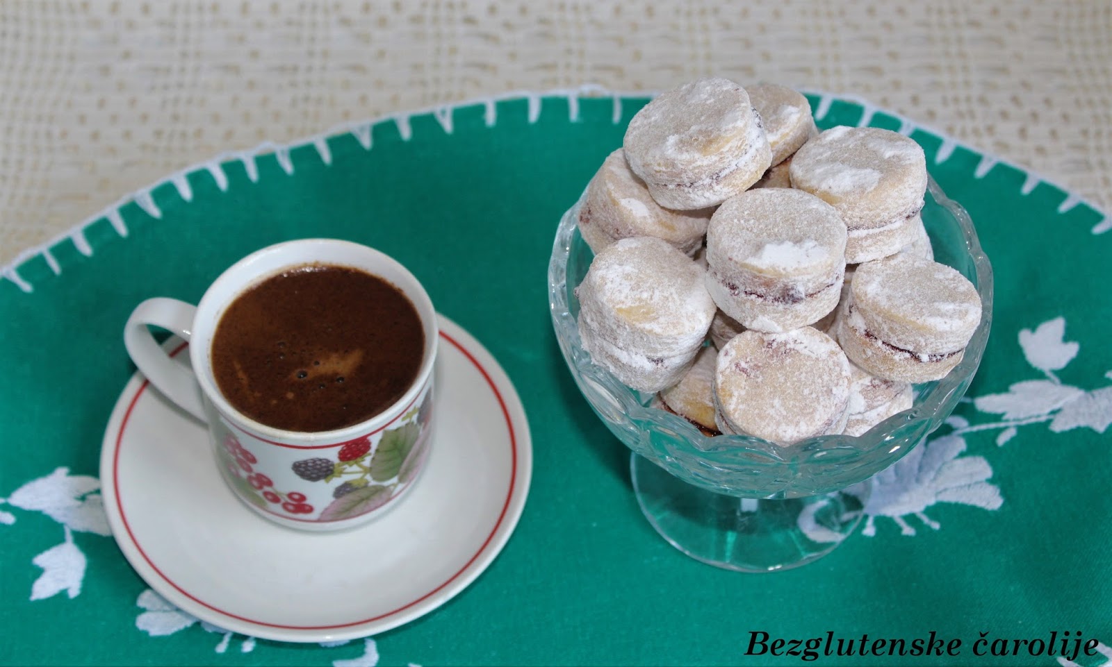 Bezglutenske posne vanilice